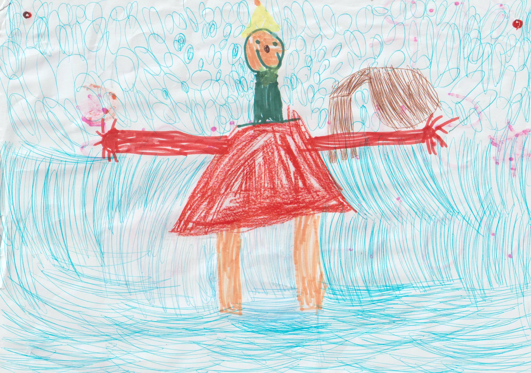 Dessins des enfant pour Saint Nicolas